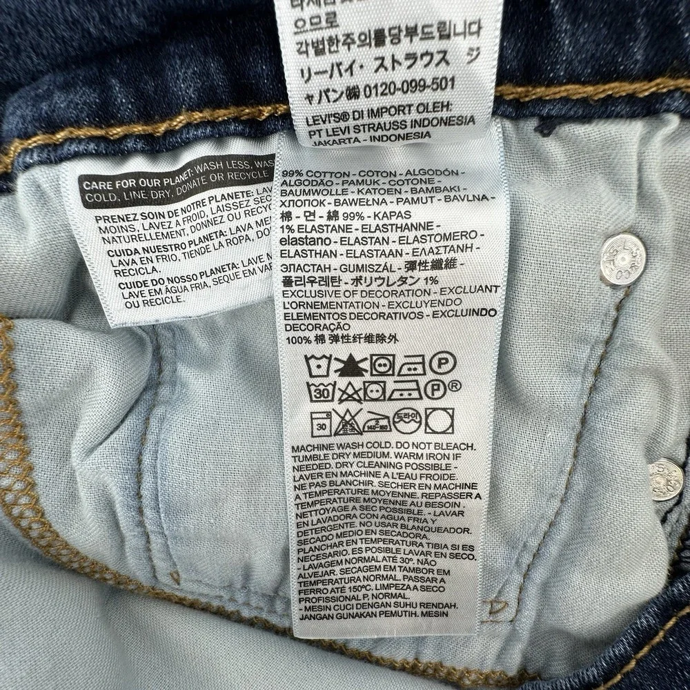 Levi's 505‎ Jeans Mens 38x32 Medium Wash Denim Classic Zip Fly
